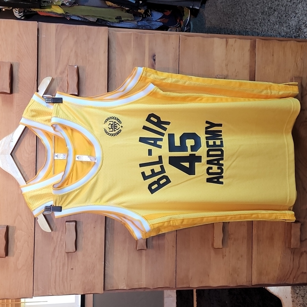 Adidas: Men's D.O.N. x BAA Jersey, Gold/Black/White, Medium